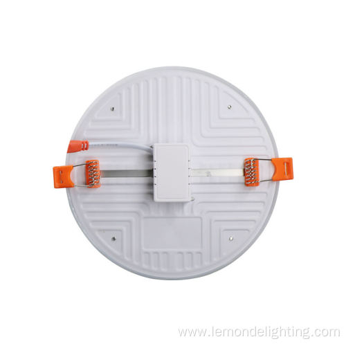 Round Square Adjustable RGB Frameless LED Panel Light